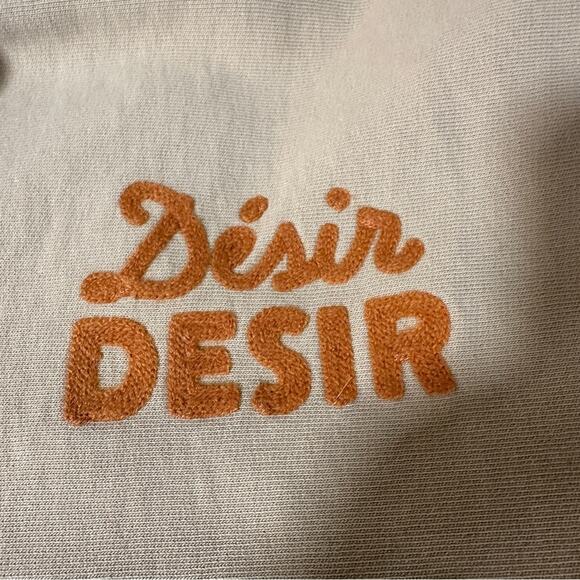 NWT Sandrine RosexFree People Collab Size XS Desir Hoodie Tan Cozy Hip Bussin - Picture 14 of 15